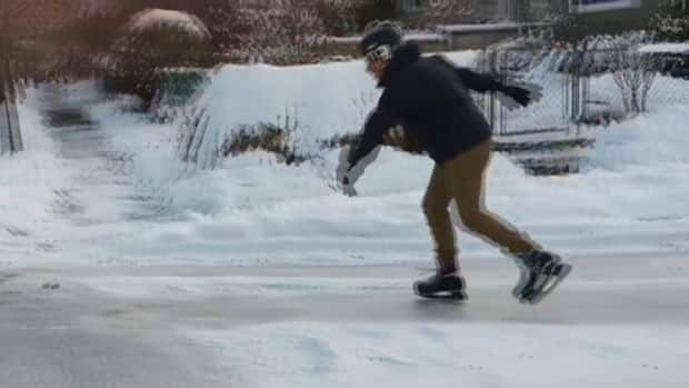 Image result for vancouver ice skating road