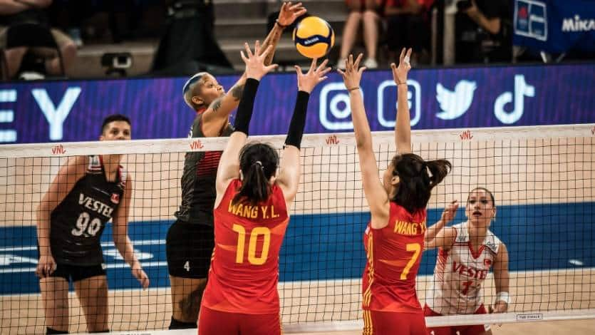 FIVB Women S Volleyball Nations League China Vs Turkey CBC Ca