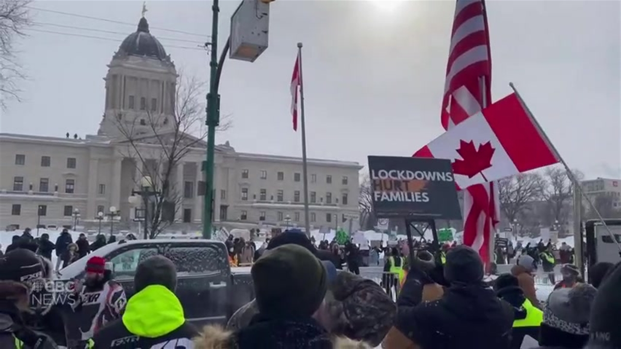 Counter-protesters gather at Manitoba Legislative Building, ask ...