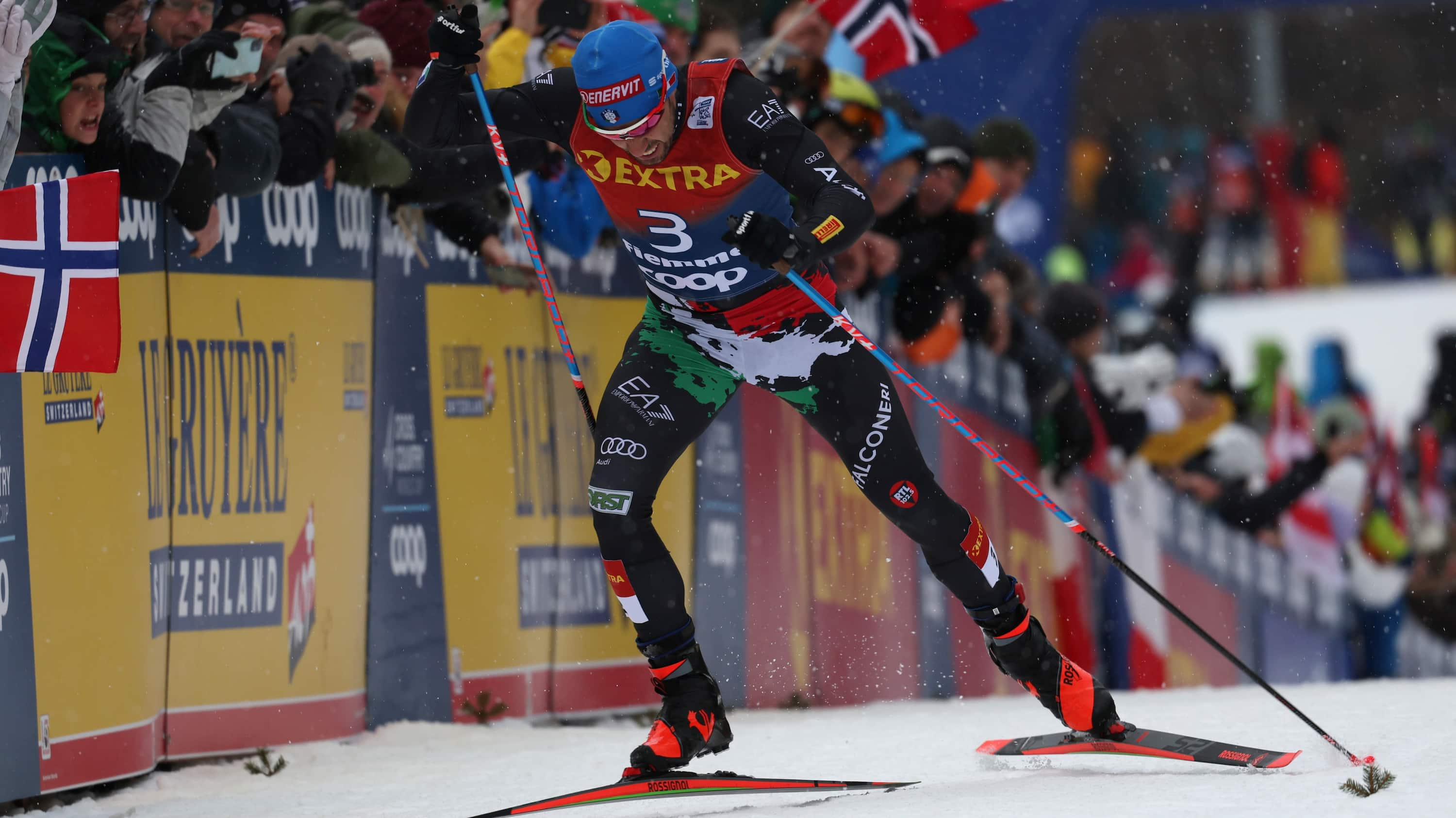 FIS Crosscountry Skiing World Cup Val di Fiemme Men's 10km mass start