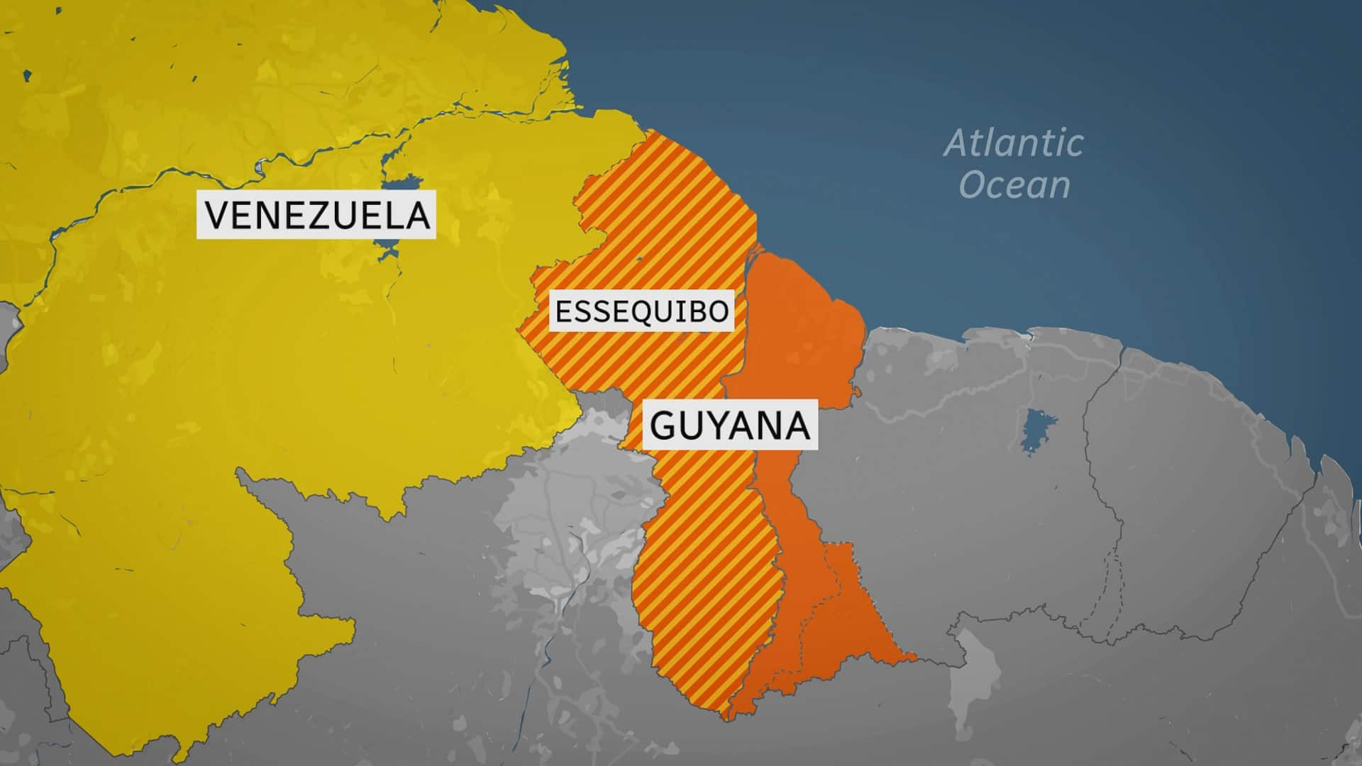 Why Venezuela Wants To Annex A Huge Chunk Of Guyana | CBC.ca