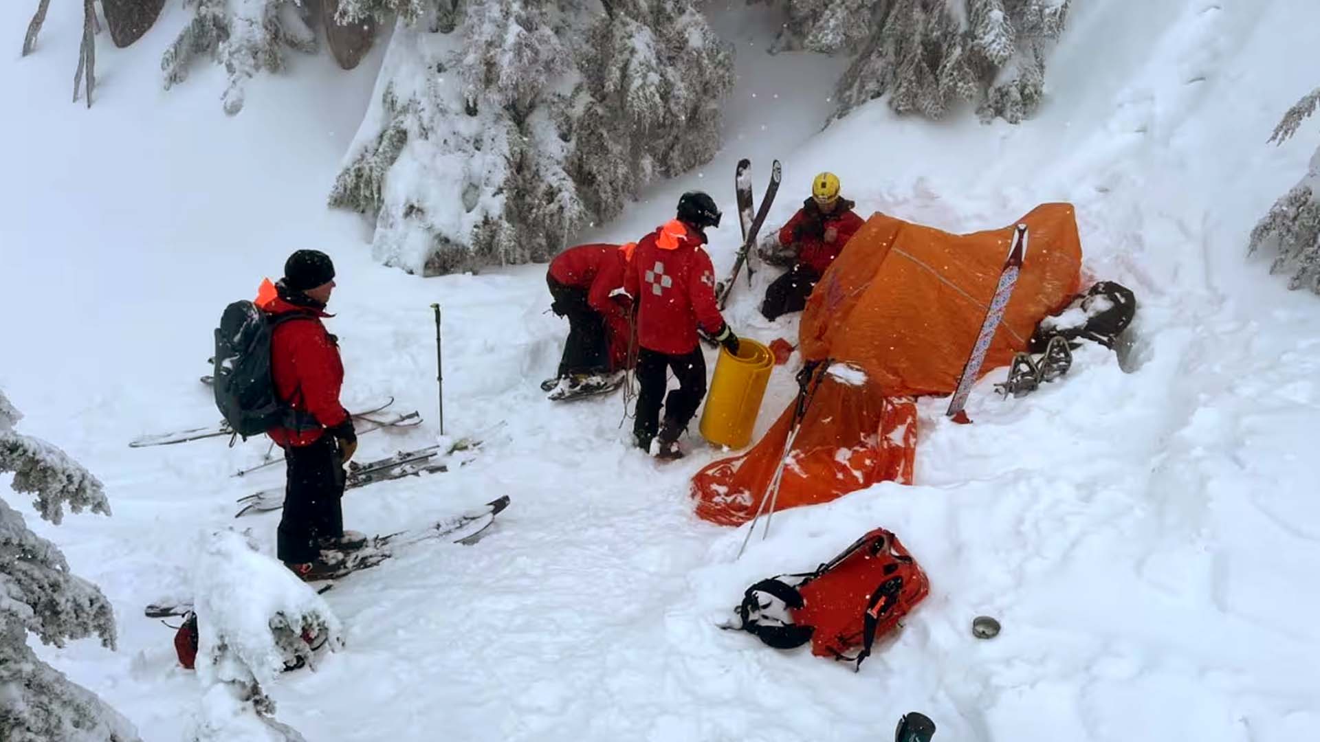 Woman survives being buried by avalanche for almost 20 minutes | CBC News