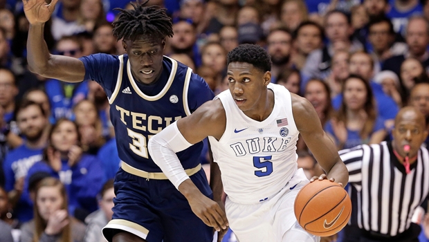 RJ Barrett double-double leads Duke past Georgia Tech | CBC Sports