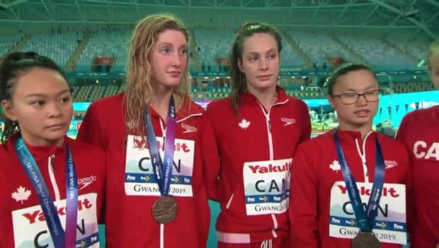 Taylor Ruck 'proud of everyone' after women's 4x100m bronze | CBC.ca