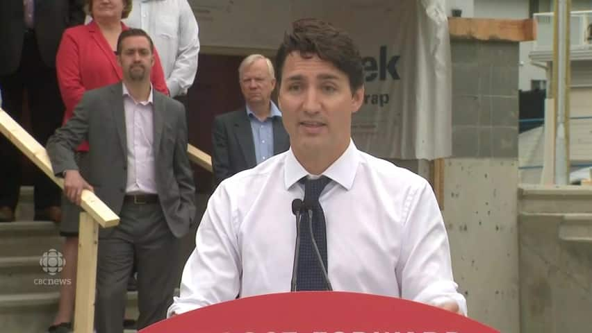 Trudeau Makes Housing Announcement In Victoria | CBC.ca