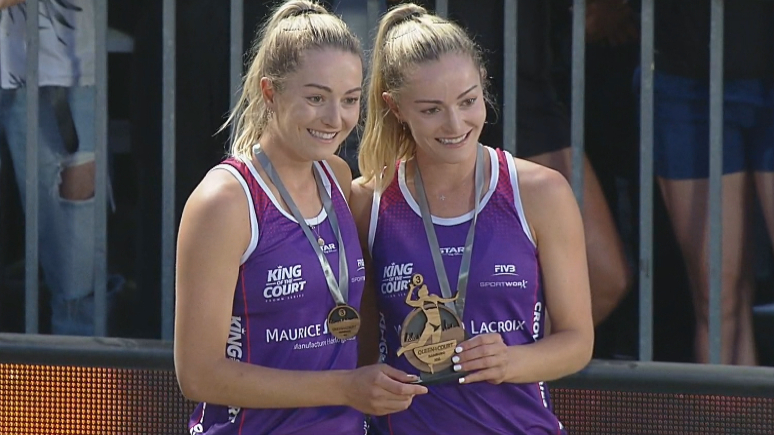 Canadian beach volleyball twins Megan, Nicole McNamara reach podium at ...