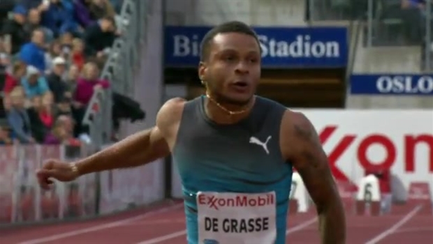 Diamond League: Andre De Grasse runs season best, wins 100 ...
