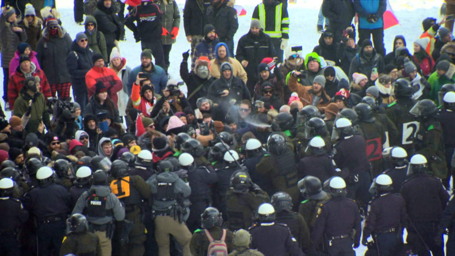 Ottawa Police Close In On Final Protesters, Vow To Hold All ...