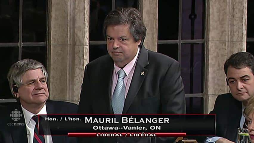 MP Mauril Bélanger Introduces O Canada Amendment Bill With Voice ...