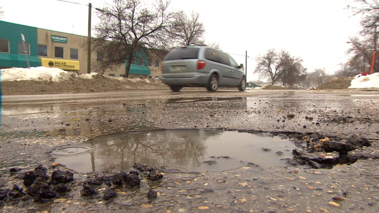 Warm Weather Whips Winnipeg Into Pothole Season Months Early Cbcca