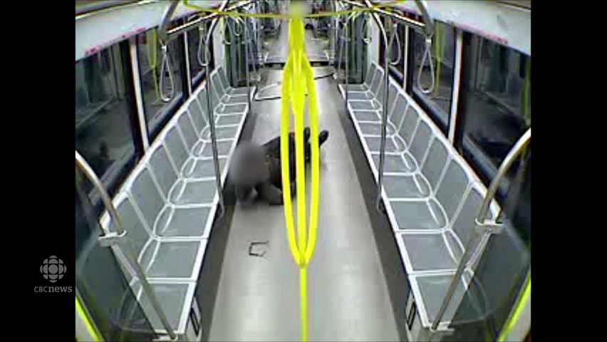 Watch Cctv Footage Of The Tuscany Lrt Crash From Both The Inside Of The Train And The Platform Cbc Ca