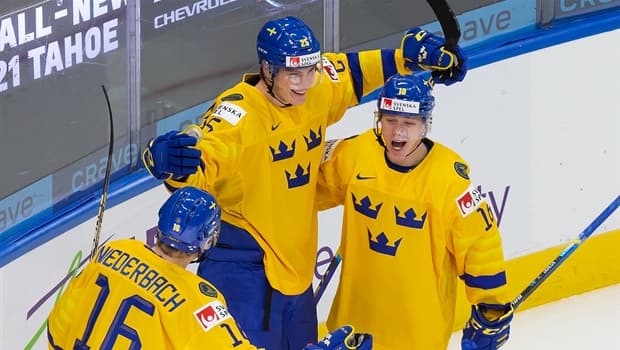 Canada's Braden Schneider handed game misconduct against Germany 