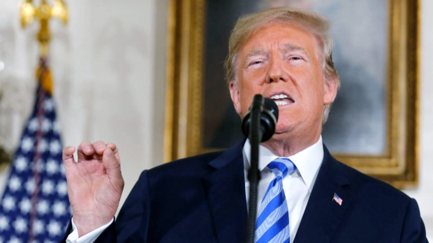 Trump pulls U.S. out of 'disastrous' Iran nuclear deal, will restore
