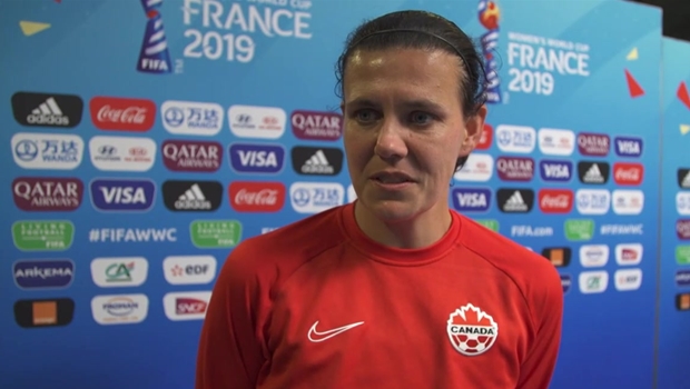 Christine Sinclair mingles with Dutch fans ahead of World Cup showdown ...