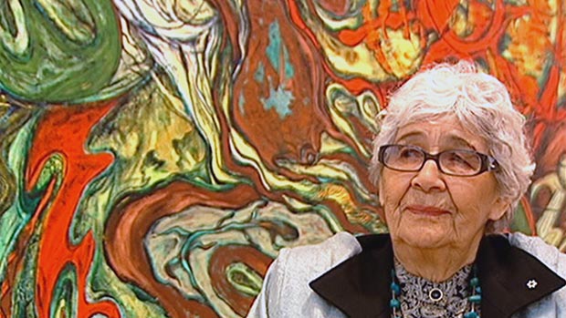 'Indian Group of Seven' artist Daphne Odjig dead at 97 | CBC News