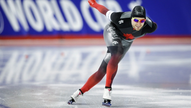 Laurent Dubreuil wins silver at world sprint speed skating ...