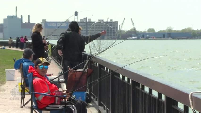 CuriosiD: How do you catch fish in the Detroit River? And are they safe to  eat? - WDET 101.9 FM