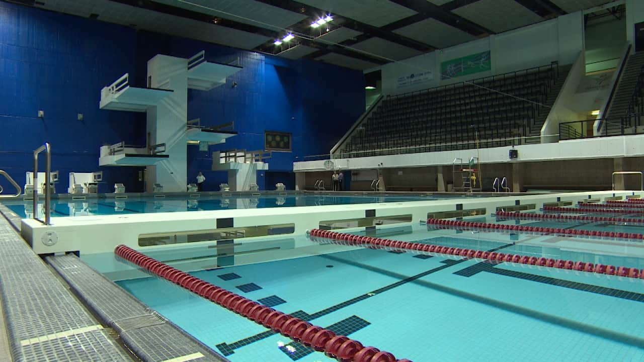 Pan Am Pool reopens after 2-month closure for renos | CBC.ca