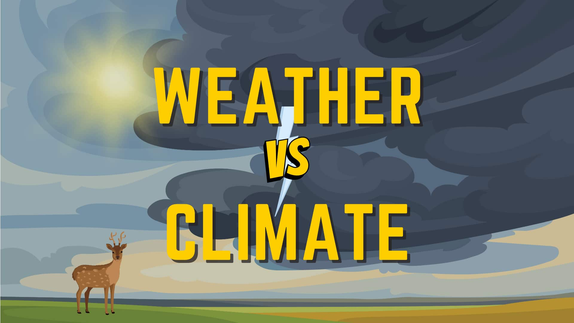 Weather vs. Climate | S1 - E4 - Tell Me About | Watch | CBC Kids