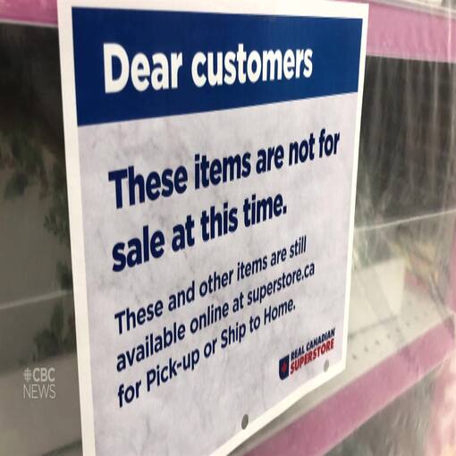 From Blocking Aisles To Hiding Christmas Decorations Winnipeg S Big Retailers Stash Non Essential Goods Cbc News From Blocking Aisles To Hiding Christmas Decorations Winnipeg S Big Retailers Stash Non Essential Goods Cbc News