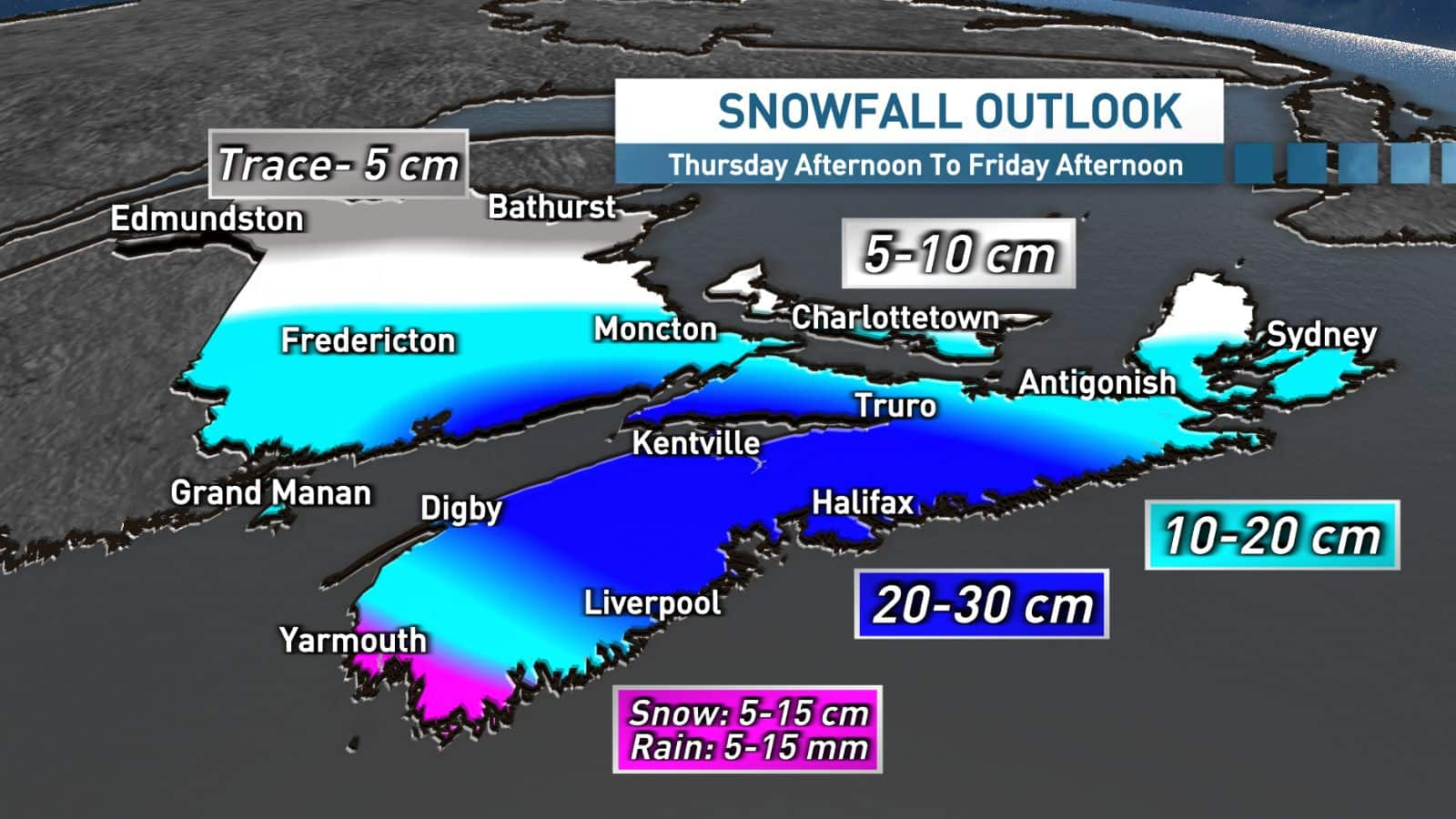 Winter Storm Snowfall Warnings In Effect For Most Of Nova Scotia Cbc