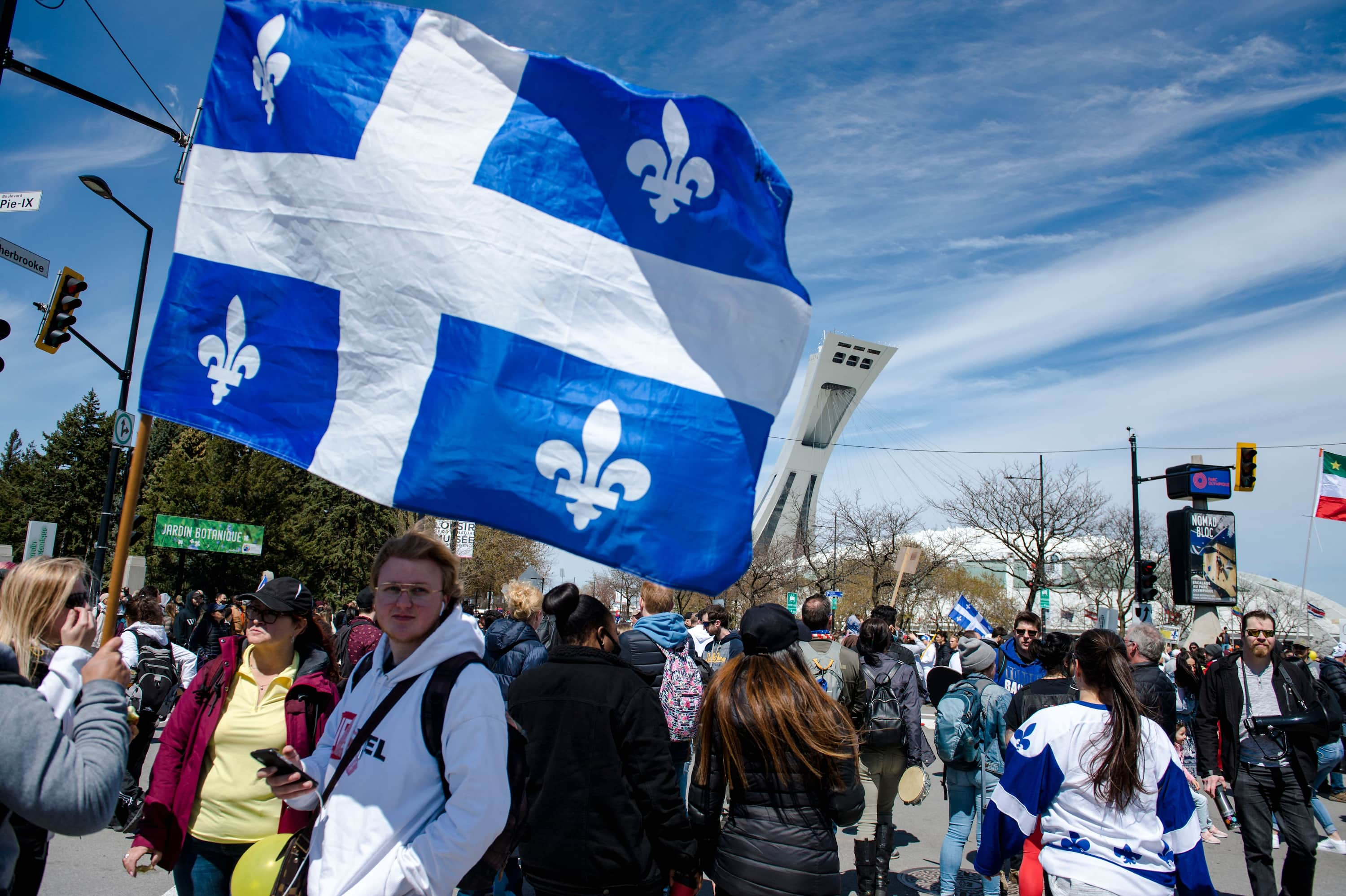 Protesters March Through Montreal In Protest Of Lockdown Measures | CBC.ca