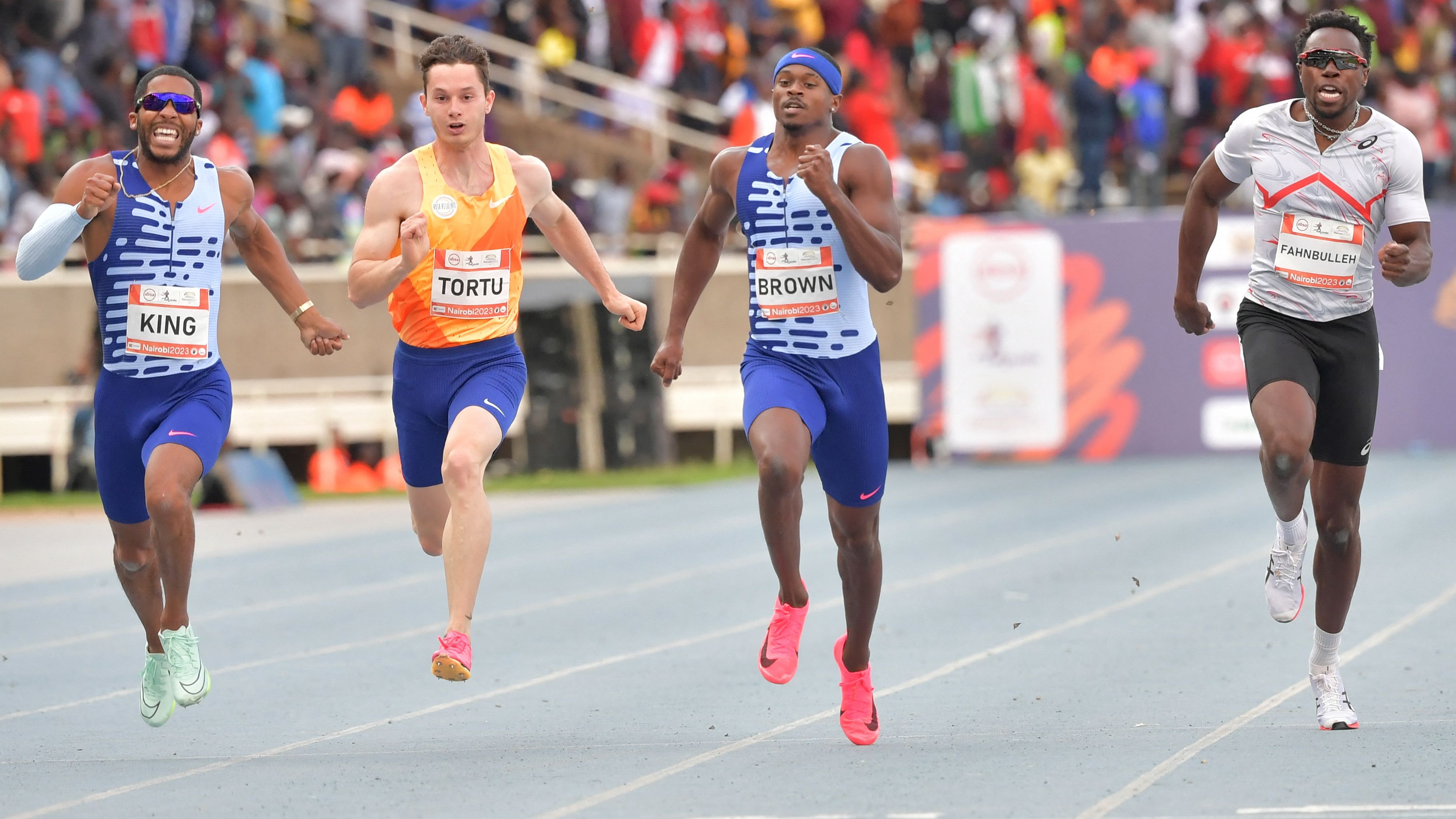 Aaron Brown Sprints To 1st 200-metre Win Of Season, Holding Off Kyree 