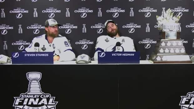 Victor Hedman Tampa Bay Lightning Unsigned 2020 Stanley Cup Playoffs Game 5  vs. Boston Bruins Series-Cli… in 2023