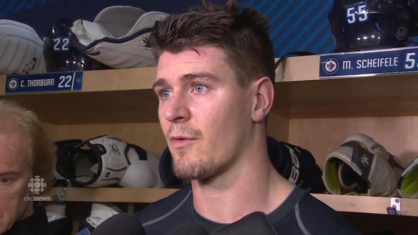 Raw Jets Pre Game Mark Scheifele Cbc Ca