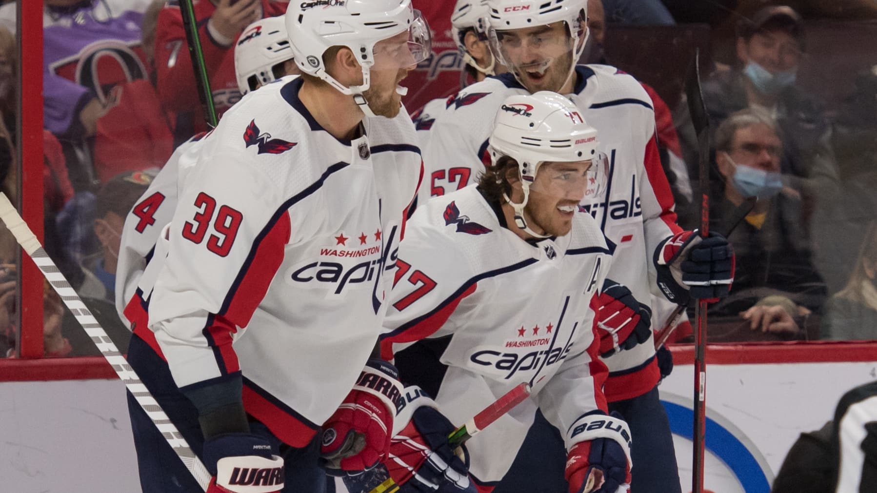 Oshie, Ovechkin Combine For 5 Goals As Capitals Outduel Senators In ...