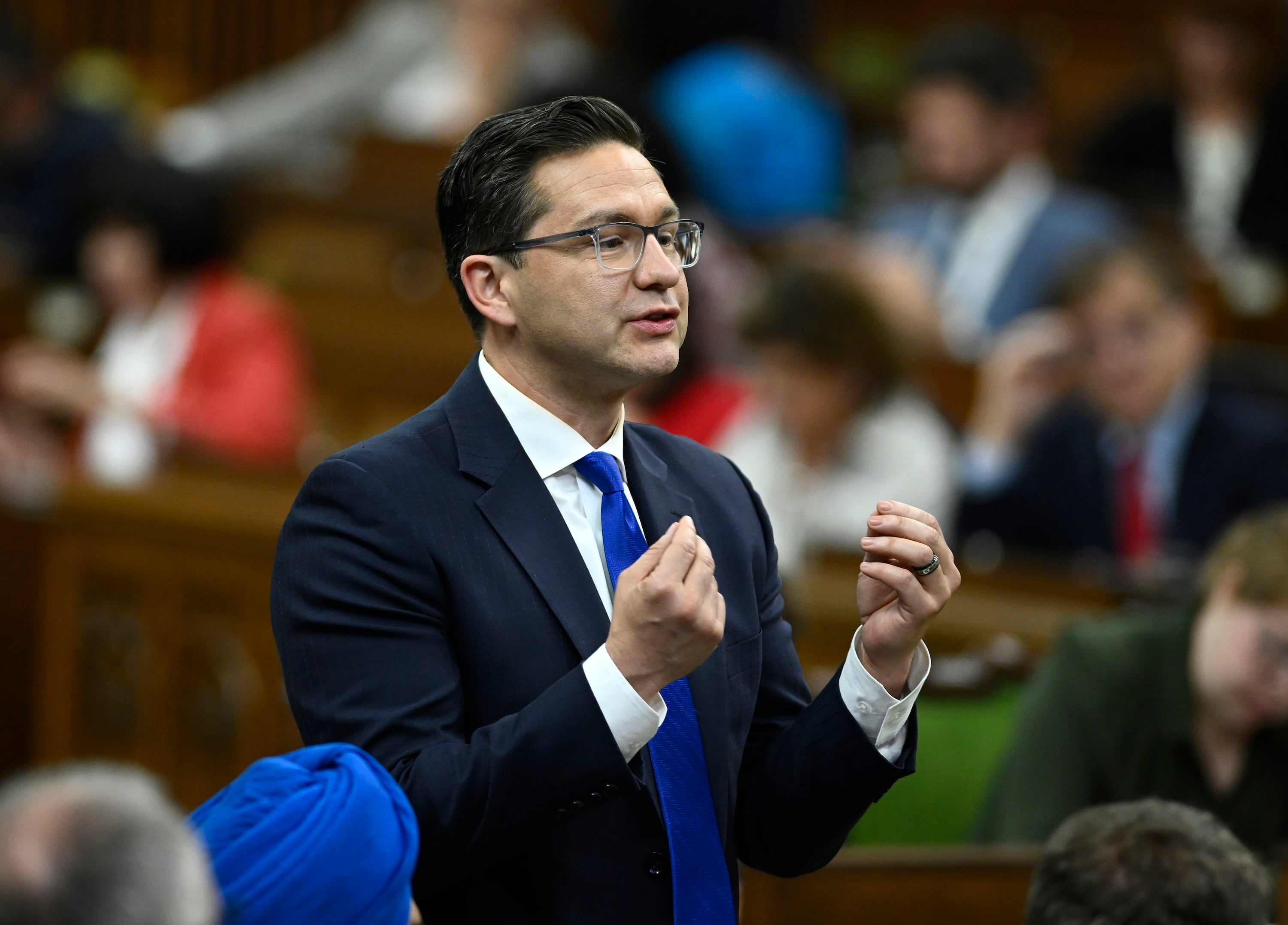 In Hours-long Speech, Poilievre Says Liberals Are Leading Country Into ...