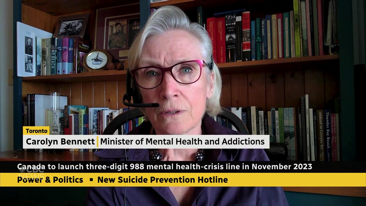 Prince George, B.C. MP who championed 988 suicide crisis hotline celebrates Canada-wide launch | CBC News