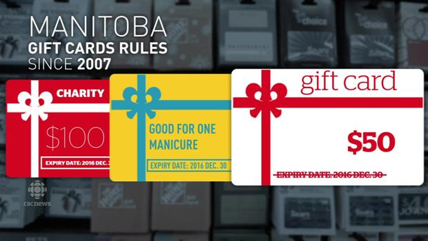 Ontario gift card law