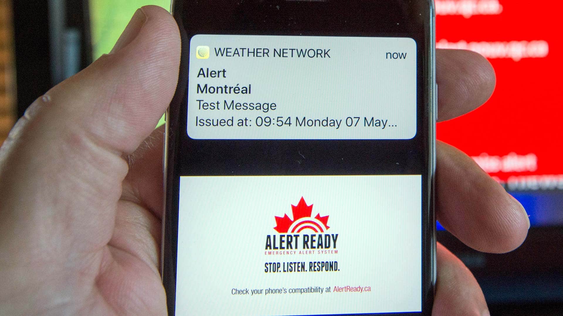 emergency alert