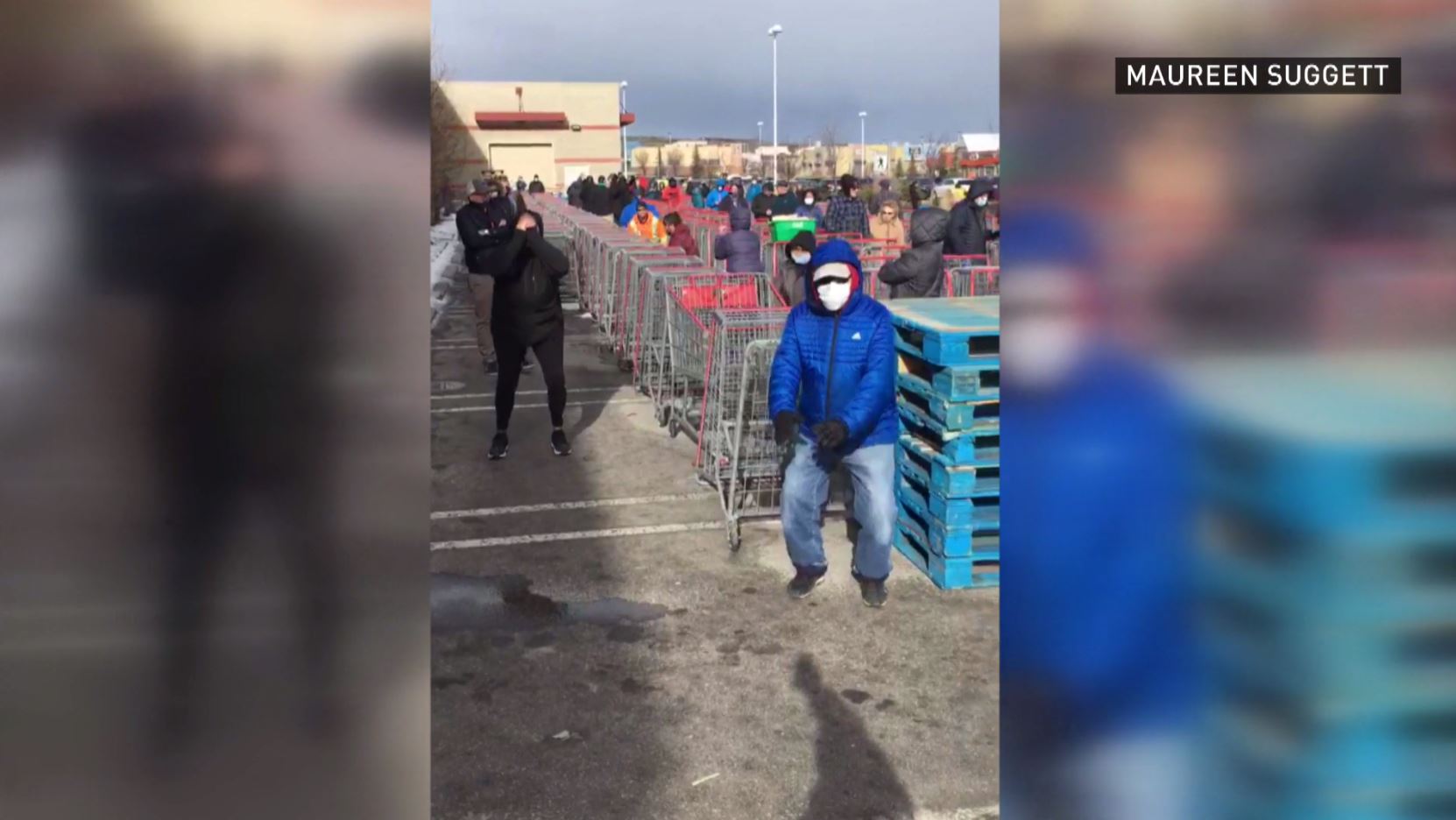 calgary-man-sparks-spontaneous-workout-in-costco-covid-19-lineup-cbc-news