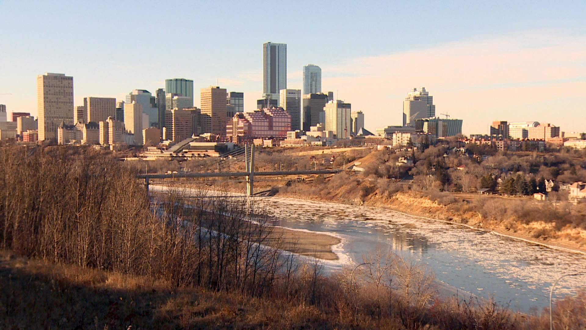 No-snow November in a usually very snowy Edmonton