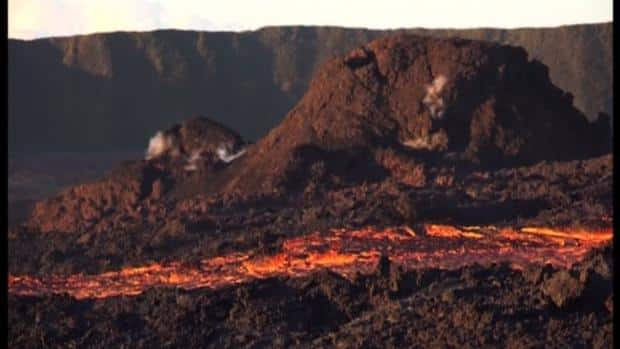 Volcano spews lava and smoke on Reunion Island east of Madagascar | CBC.ca