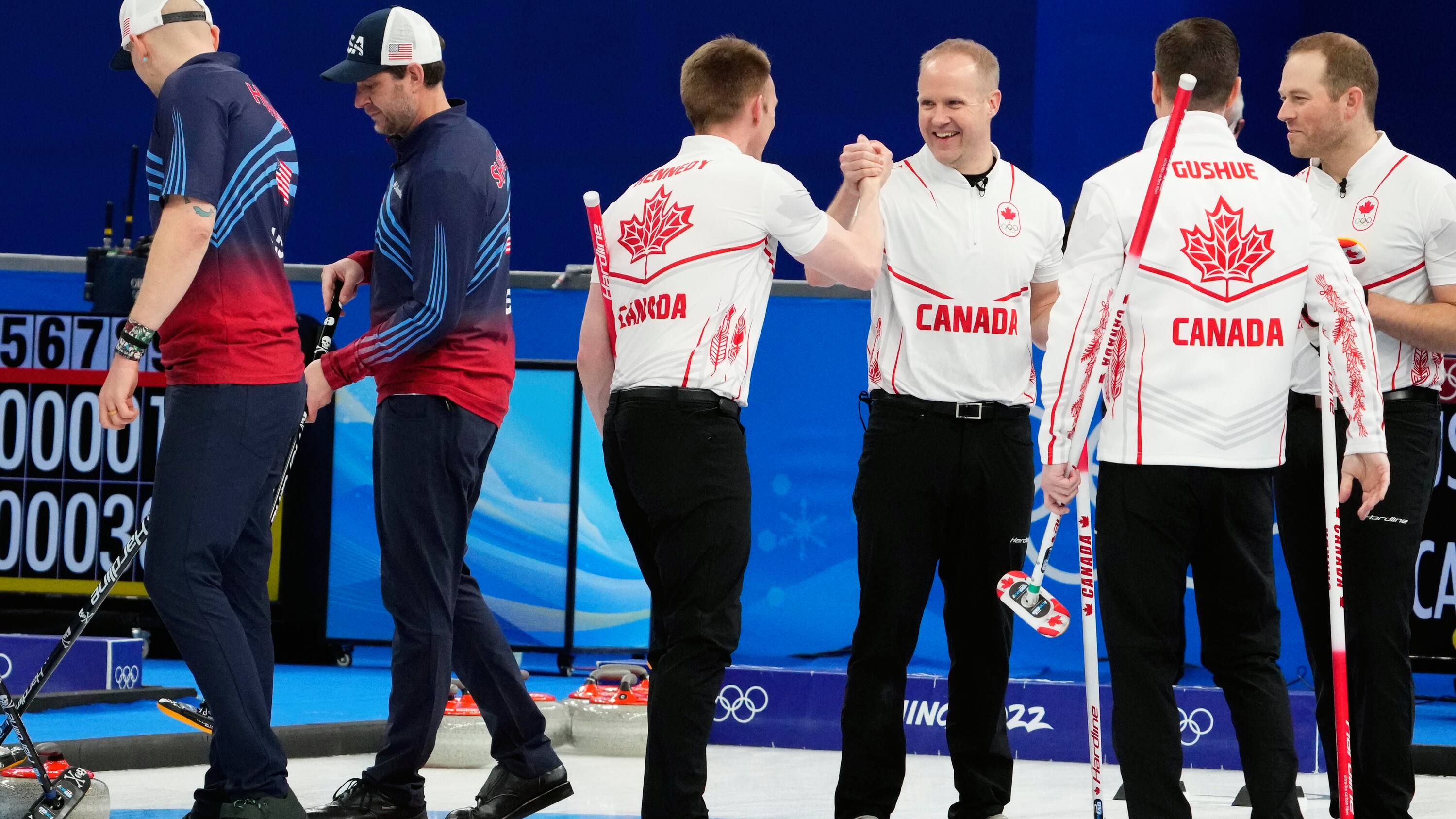 Canada's Brad Gushue Snaps 2-game Skid With Crucial Win Over U.S. In ...