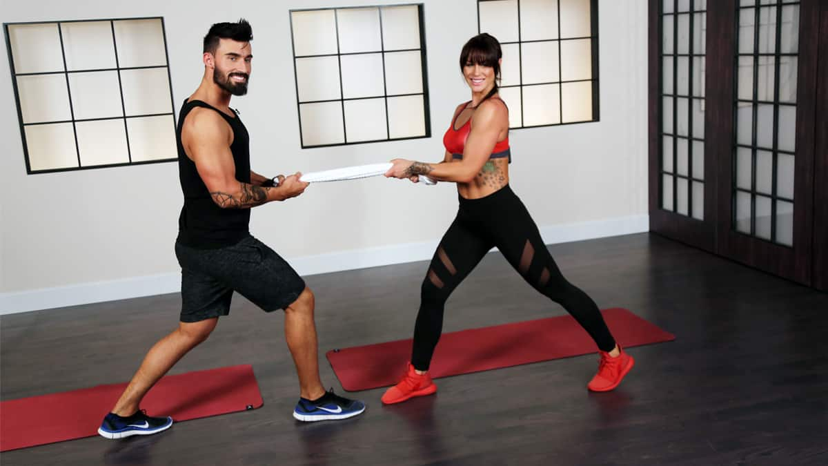 Fit Class 30 minute body sculpting workout you can do with a partner