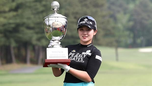 Park Hyun-kyung wins KLPGA title in return to live golf CBC Sports image