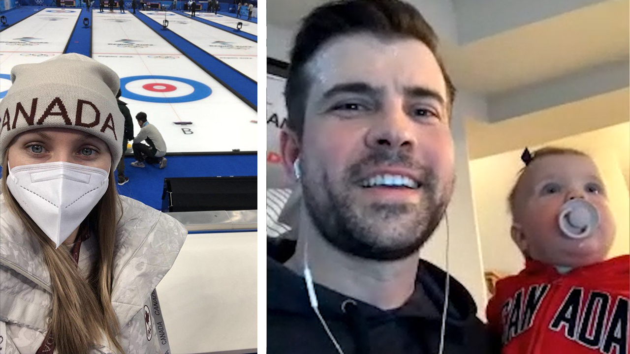 Rachel Homan's husband Shawn is holding down the fort at home CBC.ca