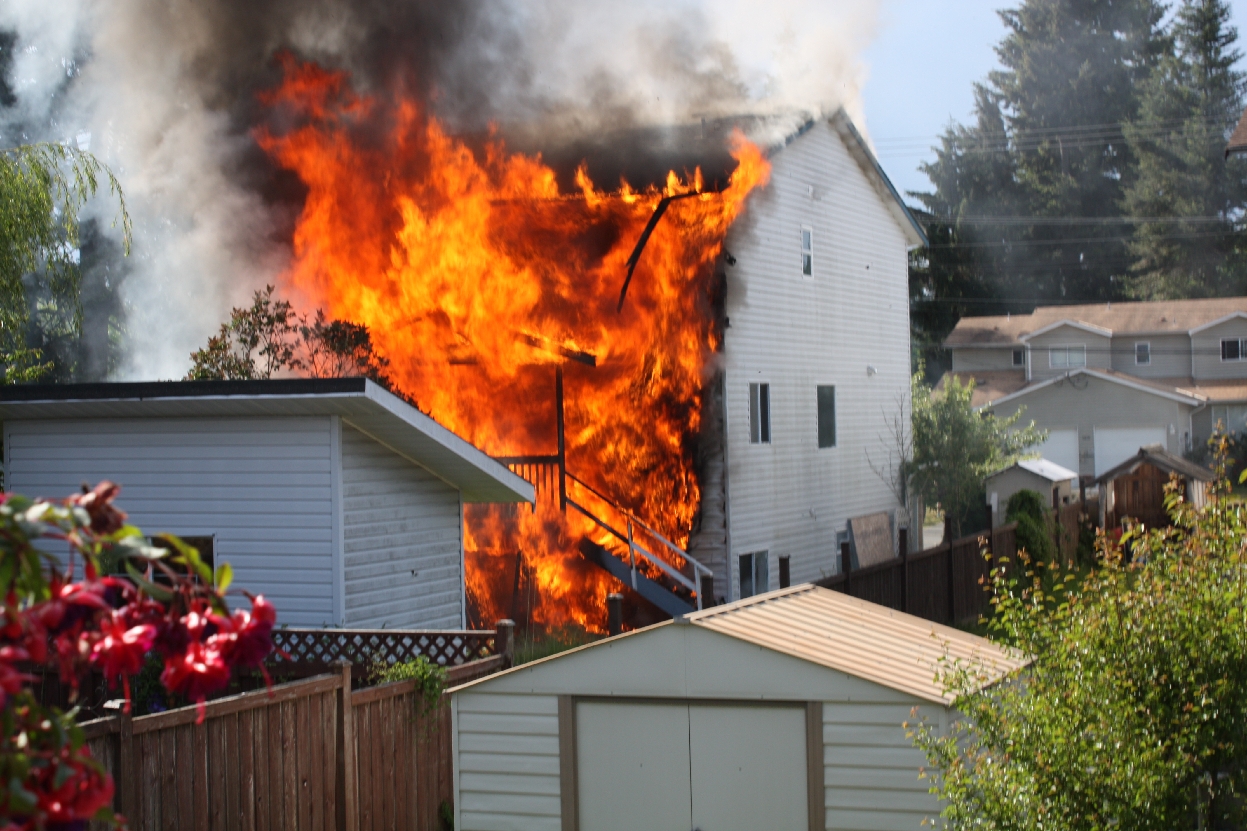 Police investigate circumstances surrounding Courtenay house explosion. 