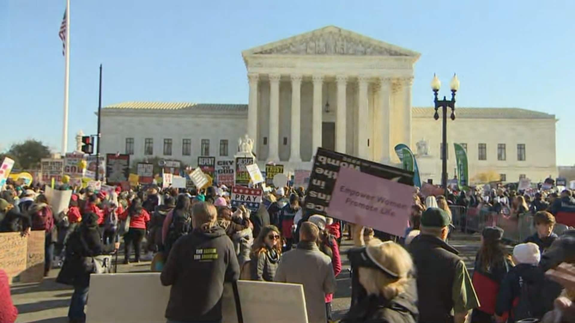 U.S. Supreme Court Begins Hearing Pivotal Abortion Rights Case | CBC.ca