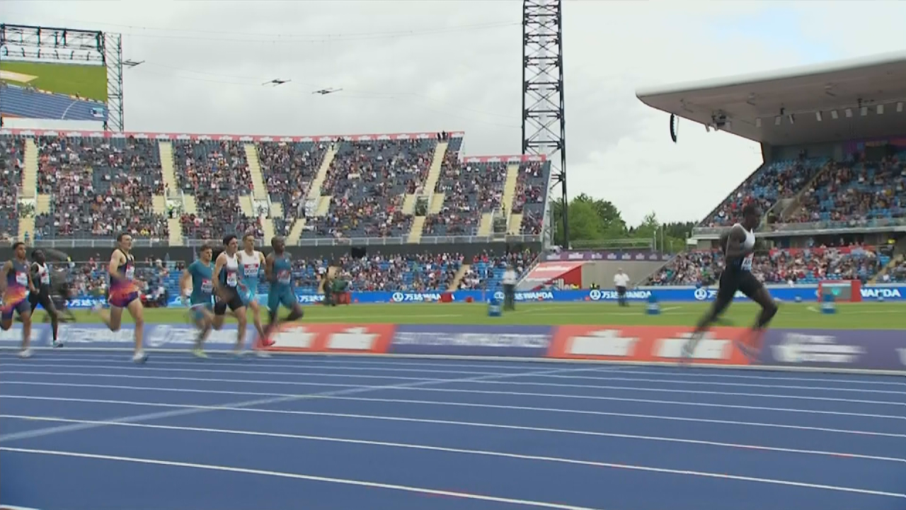 Aaron Brown captures his 1st Diamond League 100-metre race, beating ...