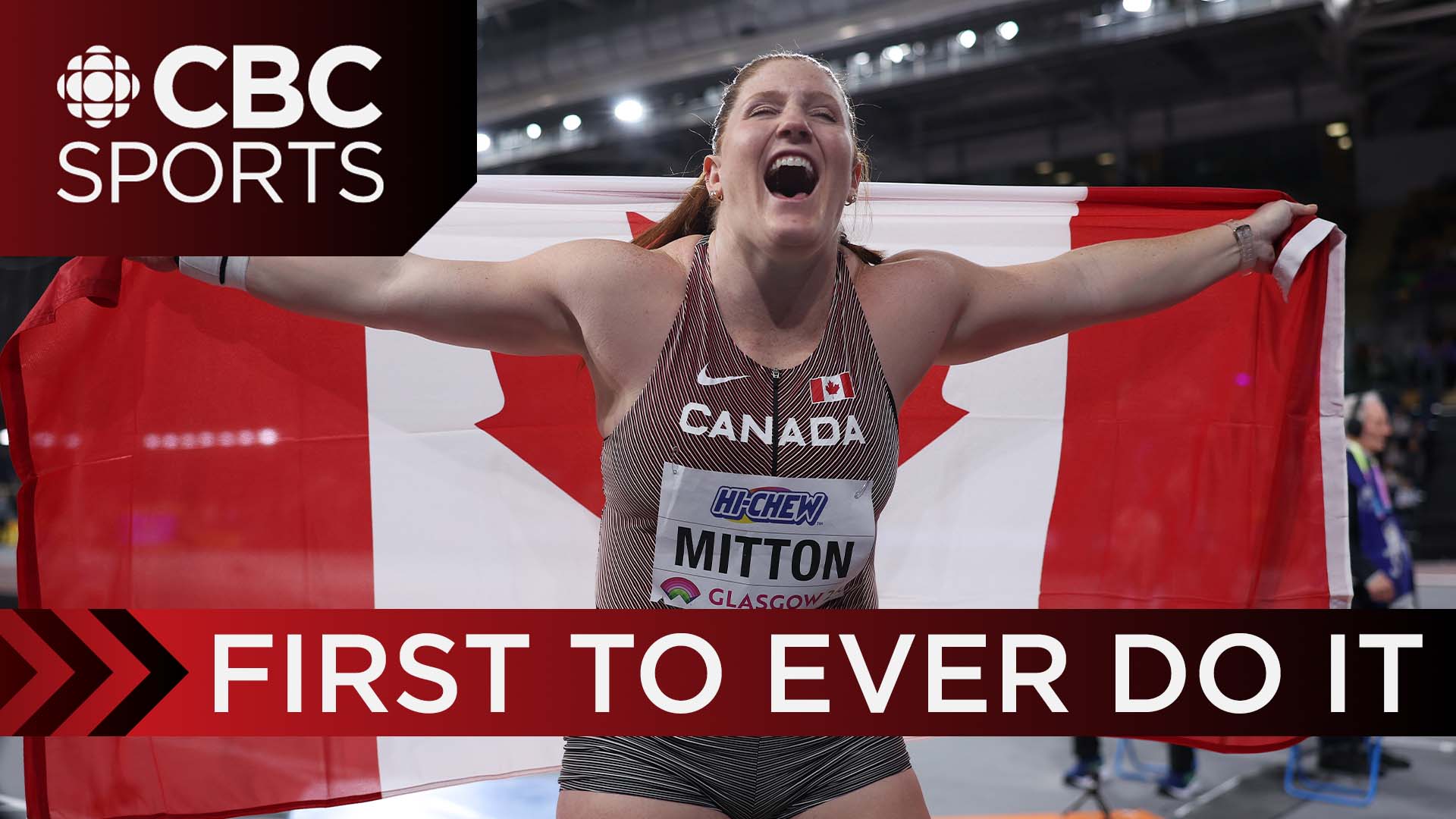 Canada's Sarah Mitton wins women's shot put gold at world indoor ...