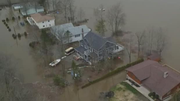 Dramatic Drone Video Shows N.B. Flooding Devastation | CBC.ca