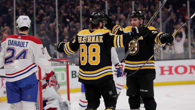 Pastrnak's Latest Hat Trick Helps Power Bruins Past Canadiens | CBC Sports