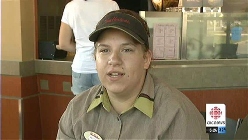 Tim Hortons staff sing orders | CBC.ca