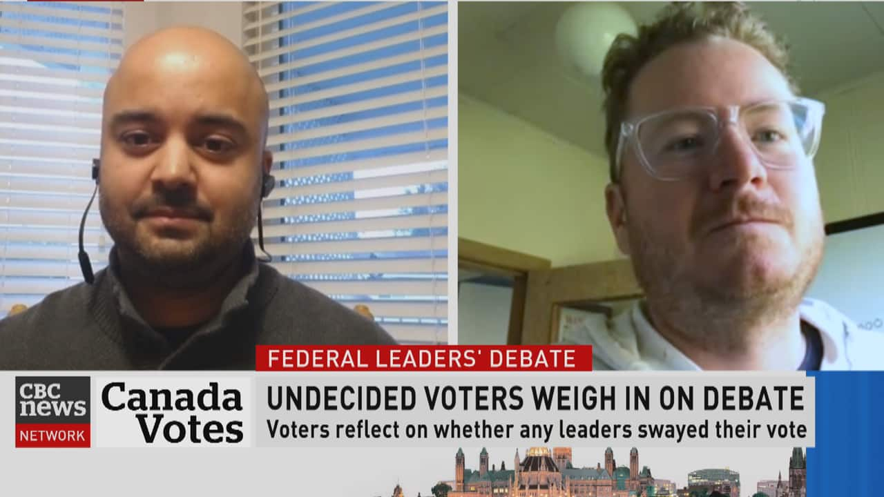 Undecided Voters React To The Leaders' Debate. | CBC.ca