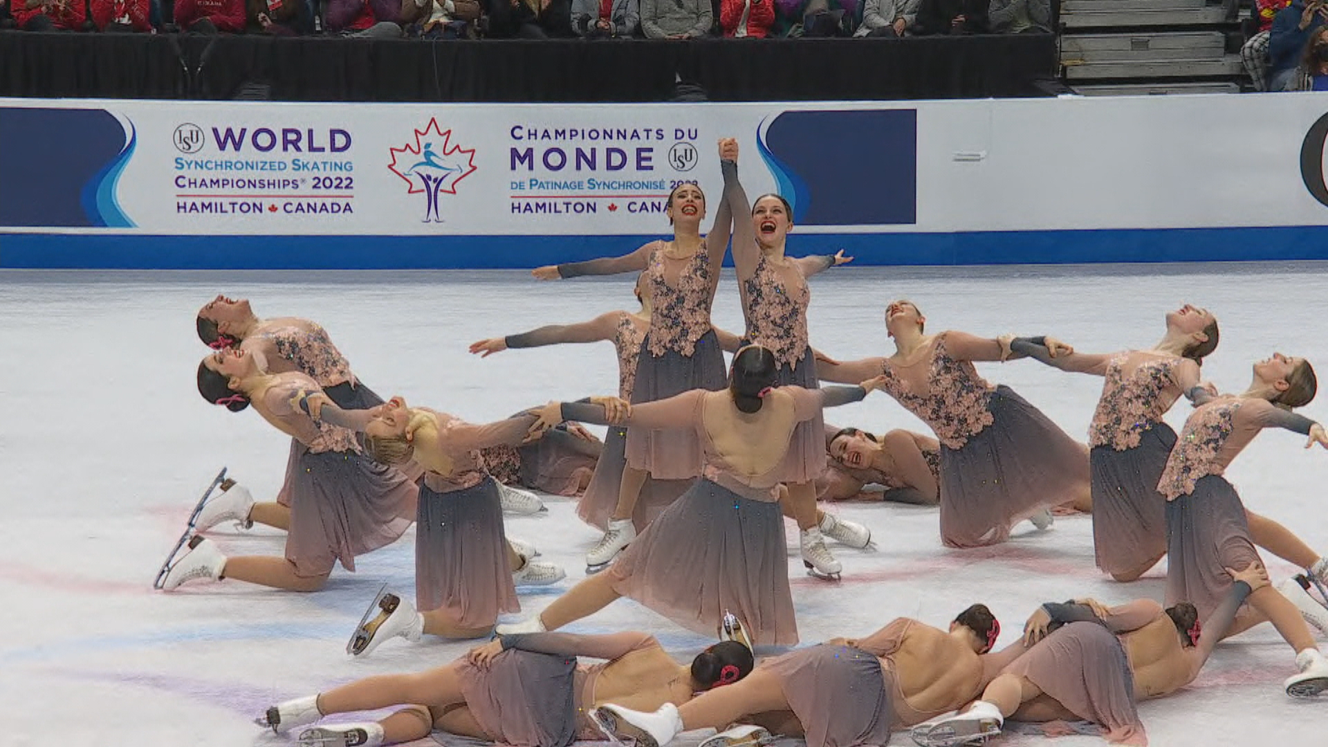 ISU World Synchronized Figure Skating Short Program CBC.ca
